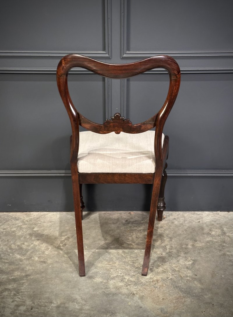 Set of Eight Rosewood Dining Chairs - Image 18