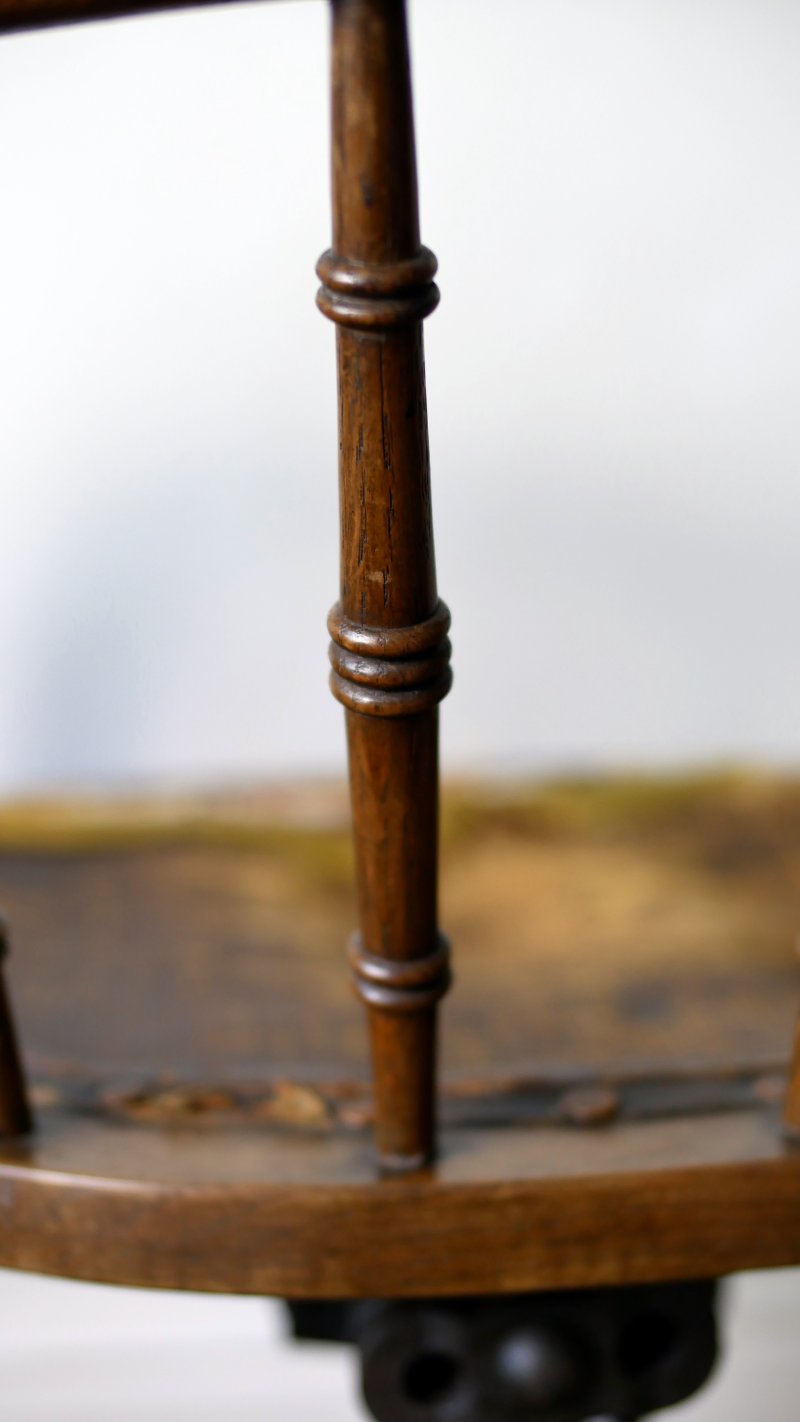 Late Victorian Early Edwardian Office Captains Desk Chair - Image 10
