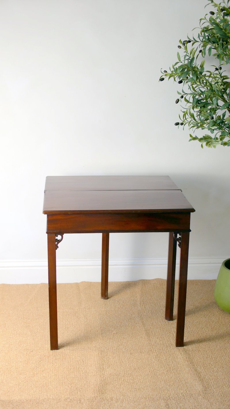 Antique Georgian Hall Side Console Table - Image 7