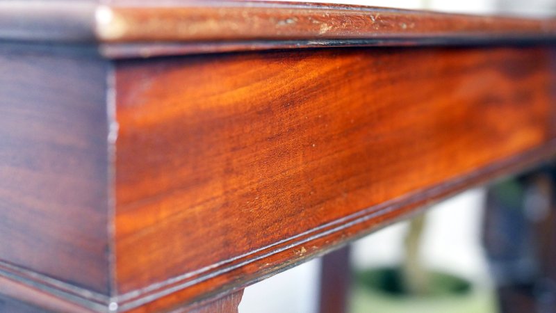 Antique Georgian Hall Side Console Table - Image 9