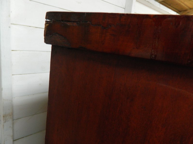 Victorian Scottish Flame Mahogany Chest of Drawers | 19th Century Scotch Chest with Barley Twist Columns | Antique Bedroom Dresser Tallboy - Image 22