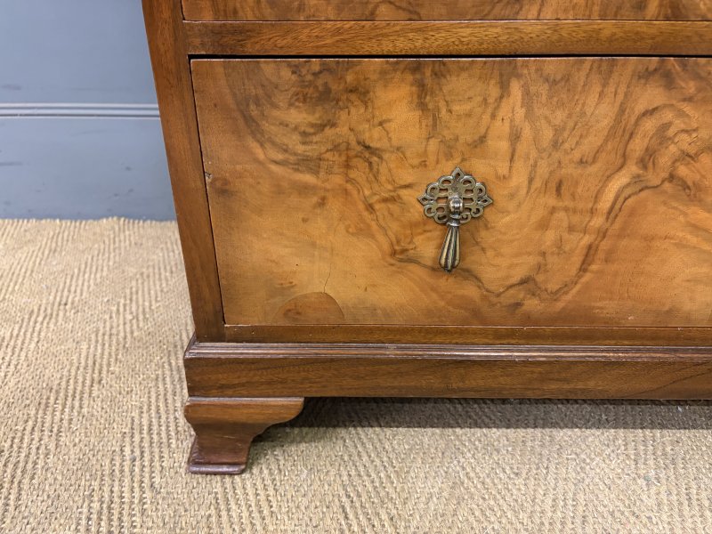 Waring & Gillow Art Deco Burr Walnut Chest of Drawers - Image 11