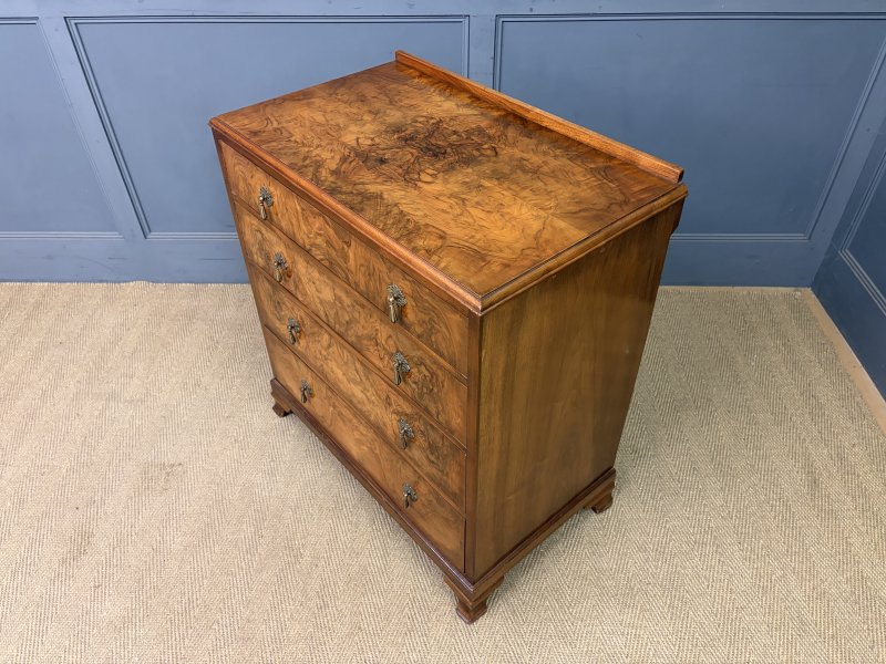 Waring & Gillow Art Deco Burr Walnut Chest of Drawers - Image 3