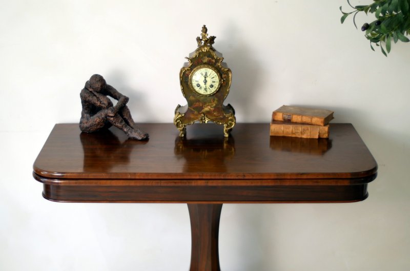 Fine William IV Rosewood Tea Table Console Hall Side Table - Image 5