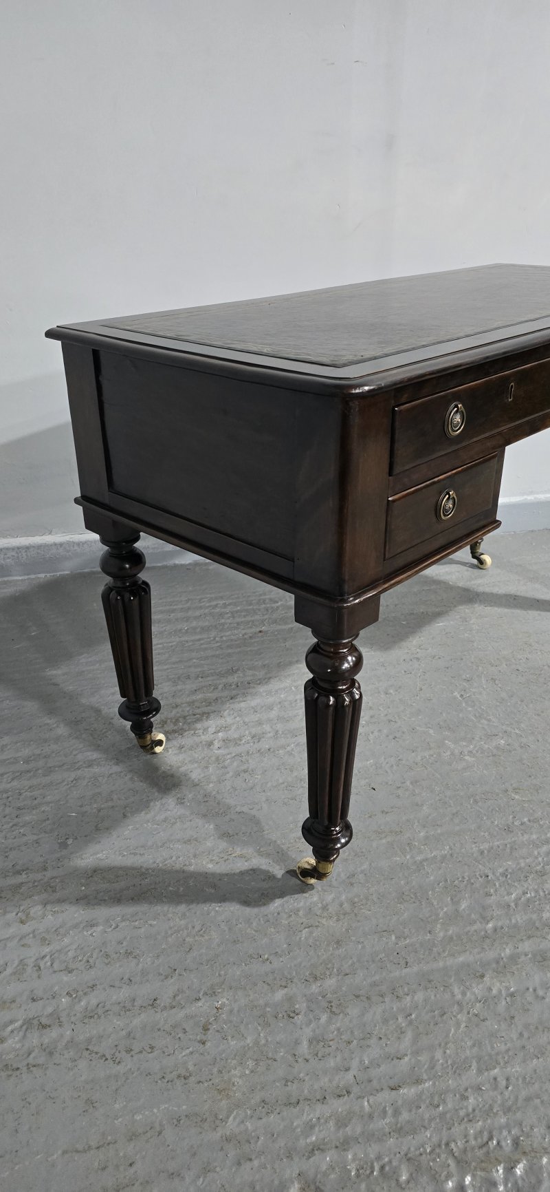 Victorian Mahogany Desk - Image 7