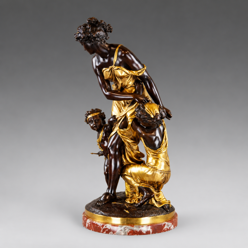 A Fine 19Th Century Glit Bronze - Image 2