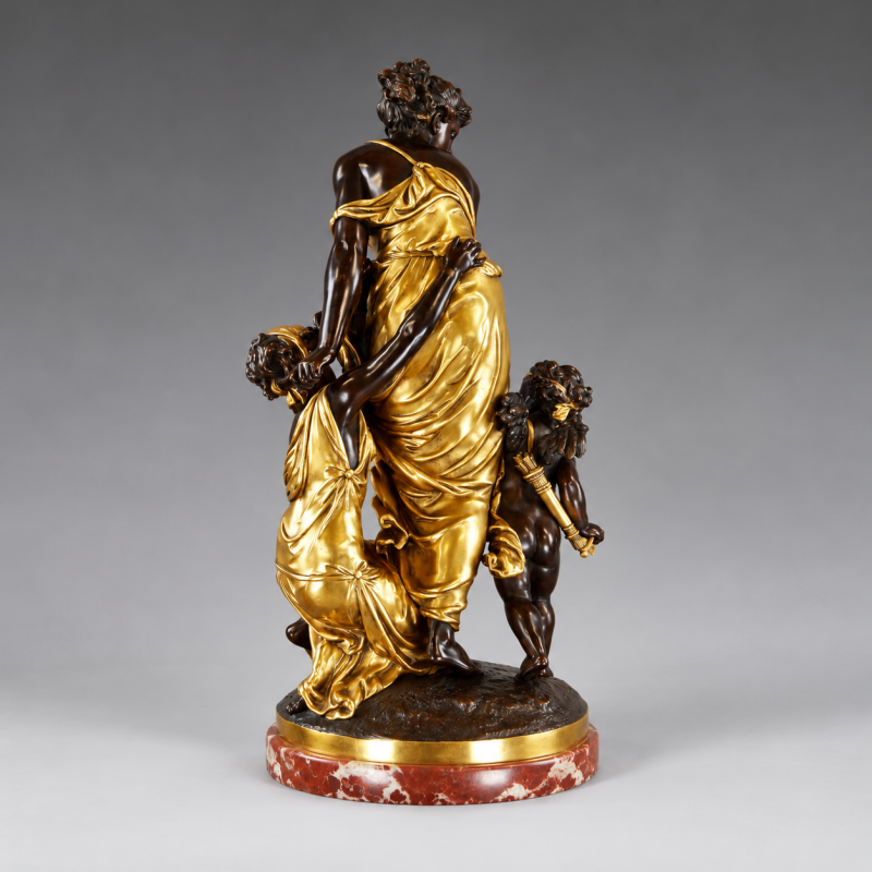 A Fine 19Th Century Glit Bronze - Image 3