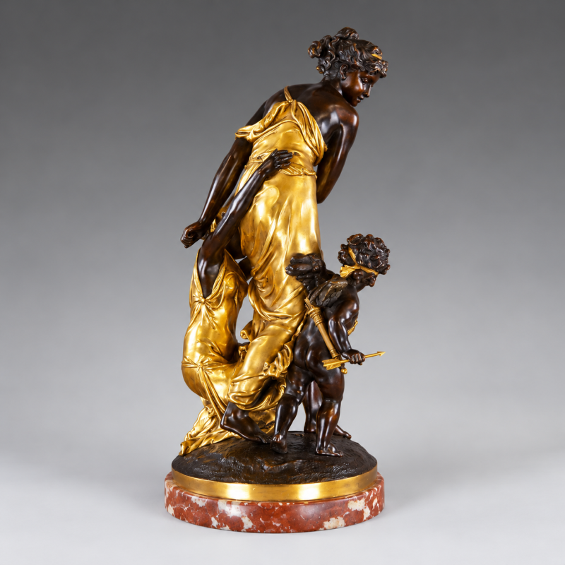 A Fine 19Th Century Glit Bronze - Image 4
