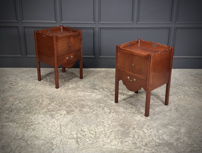 Pair Of Mahogany Bedside Tables