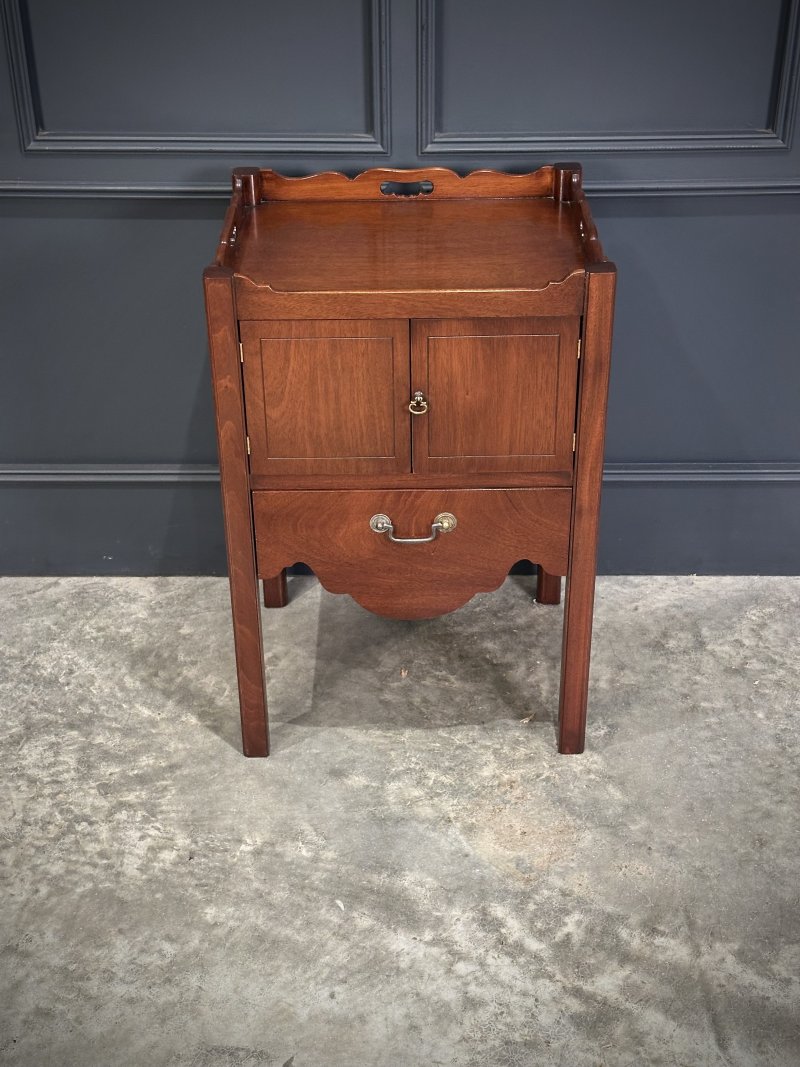 Pair Of Mahogany Bedside Tables - Image 10