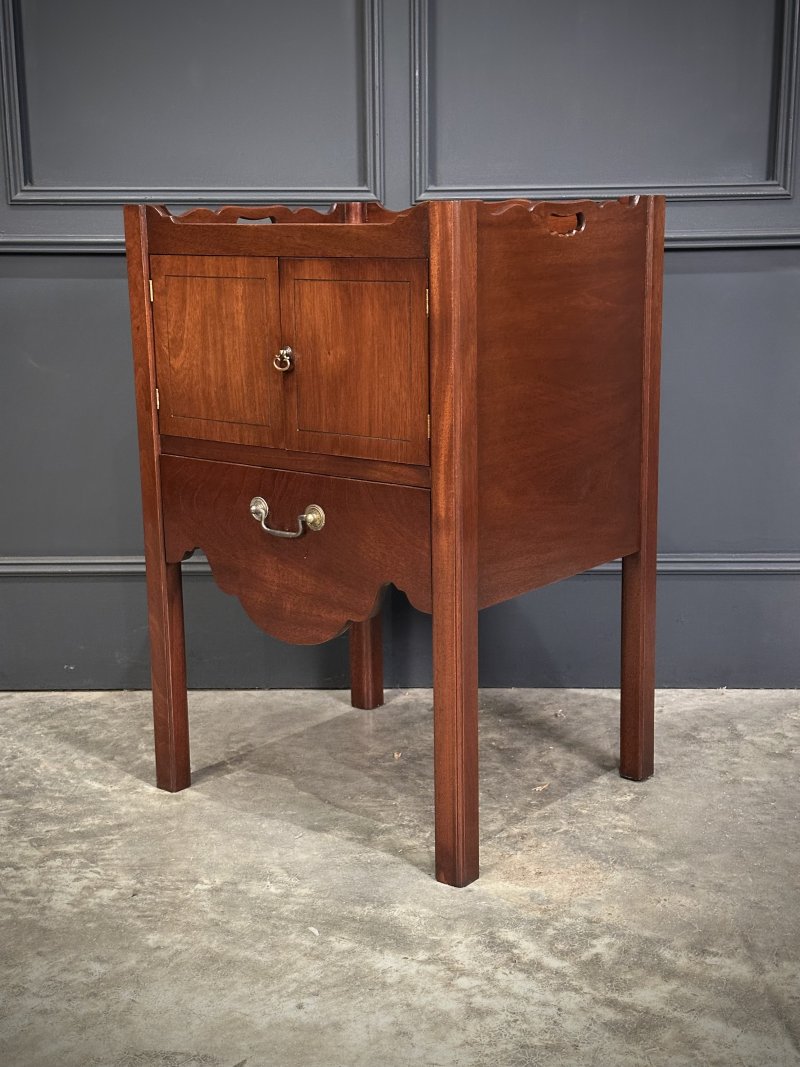 Pair Of Mahogany Bedside Tables - Image 13