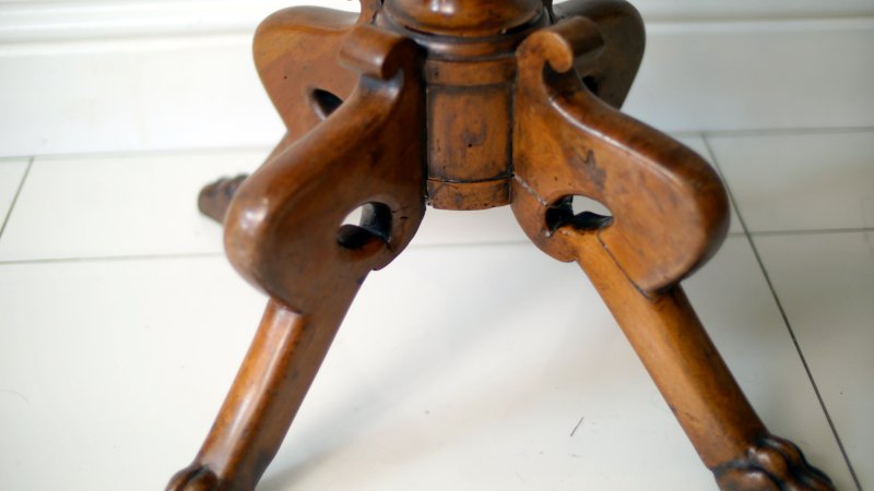 Victorian Work Table Hall Console Side table - Image 7
