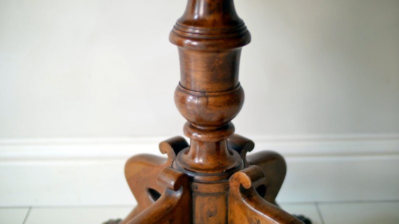 Victorian Work Table Hall Console Side table - Image 6