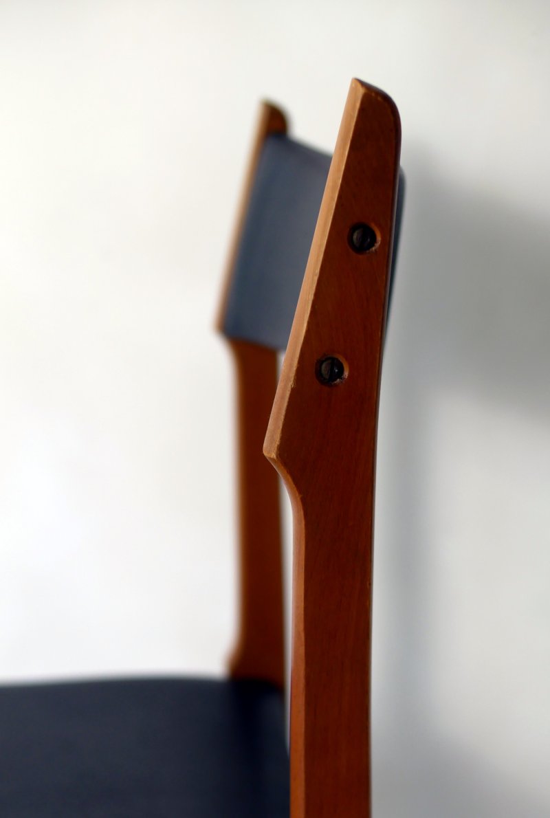 Mid Century Modern MCM Dinning Chairs x 4 - Image 4