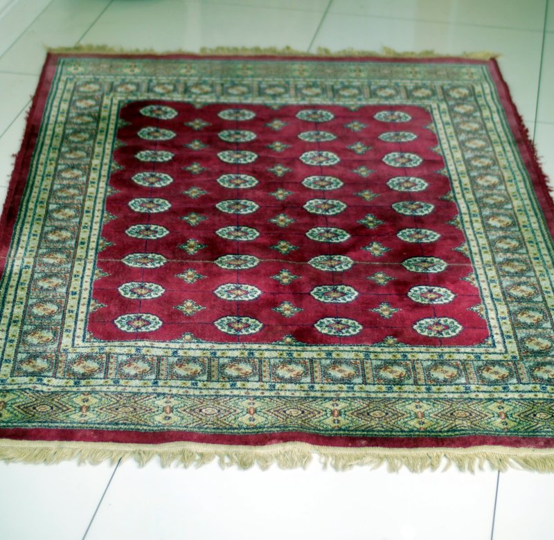 Vintage Asian Bokhara Rug - Image 4