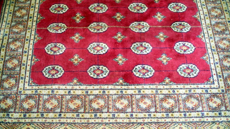 Vintage Asian Bokhara Rug - Image 9