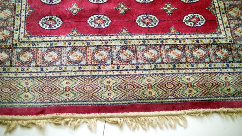 Vintage Asian Bokhara Rug - Image 8
