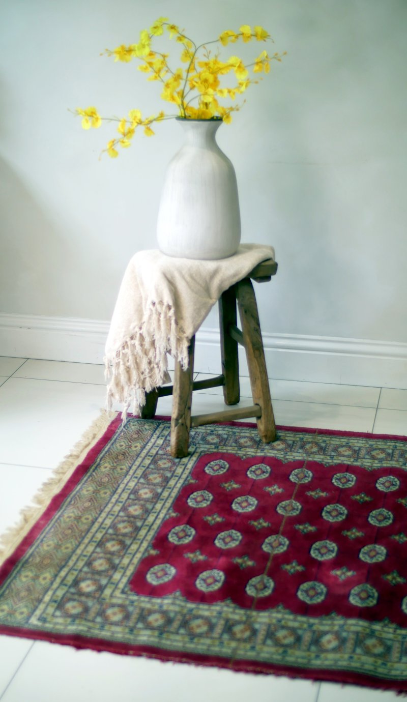 Vintage Asian Bokhara Rug - Image 5