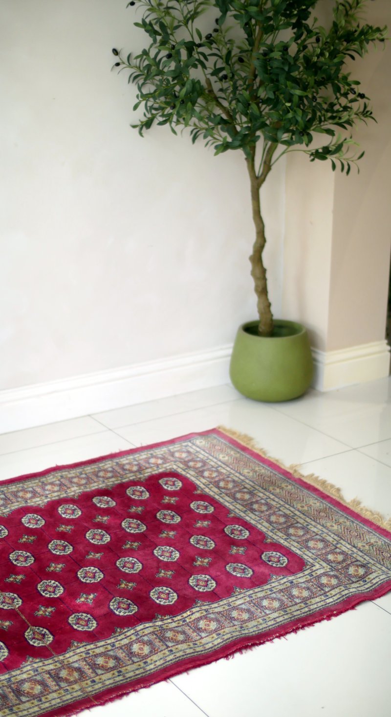 Vintage Asian Bokhara Rug - Image 6