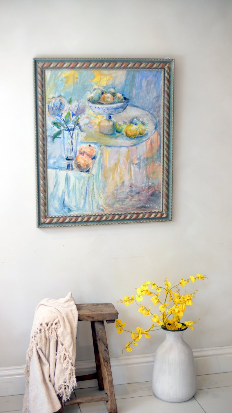 Vintage Impressionist Style Oil Painting