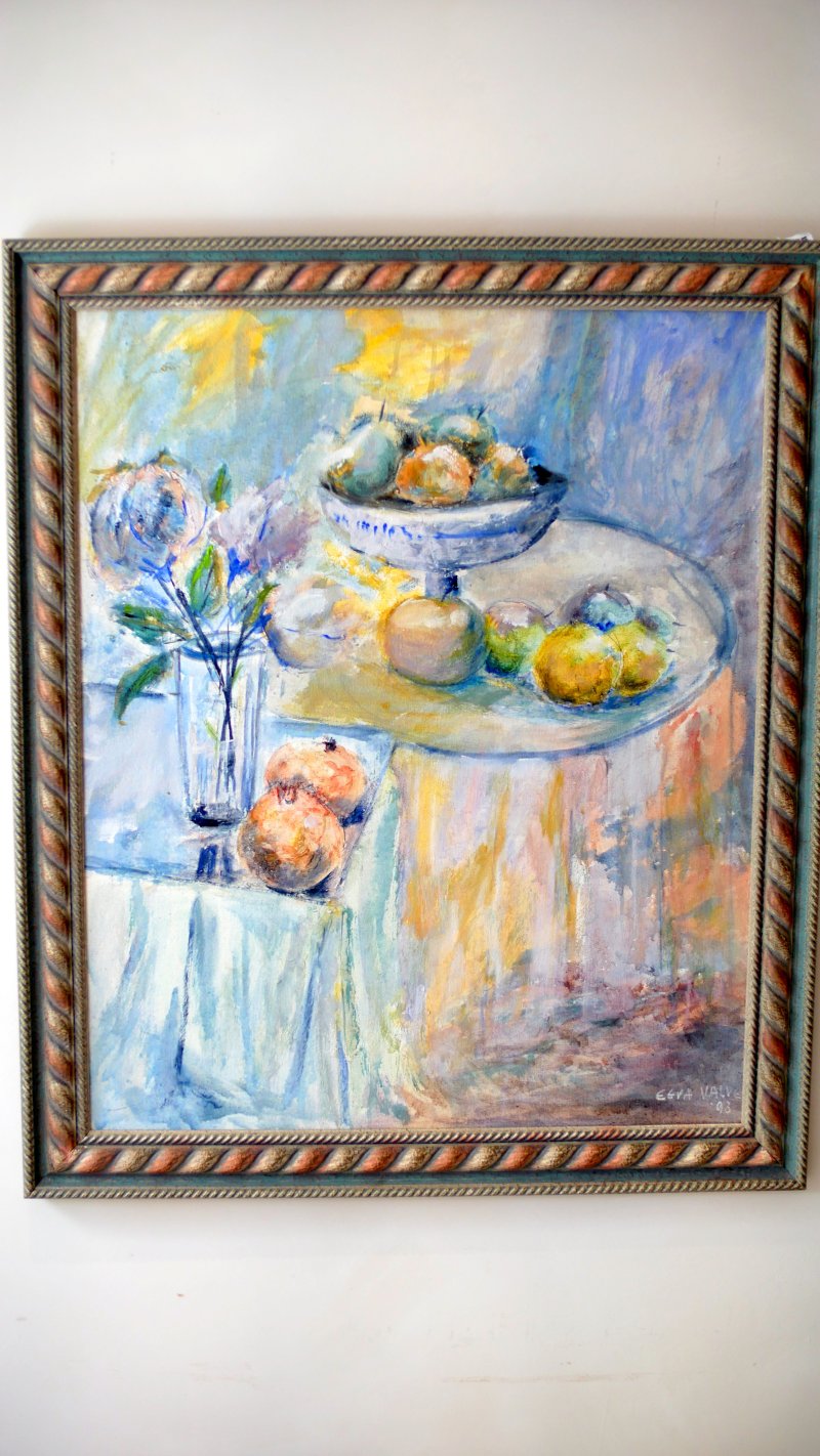 Vintage Impressionist Style Oil Painting - Image 4