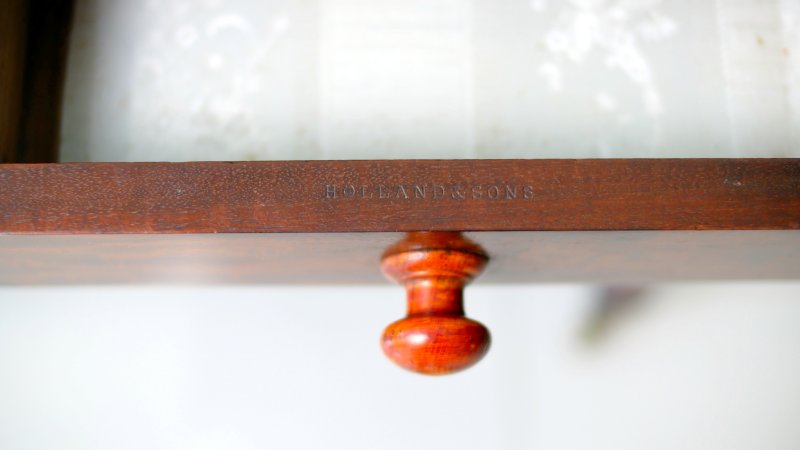 19th Century Victorian Side Hall Console Table by Holland & Son - Image 7