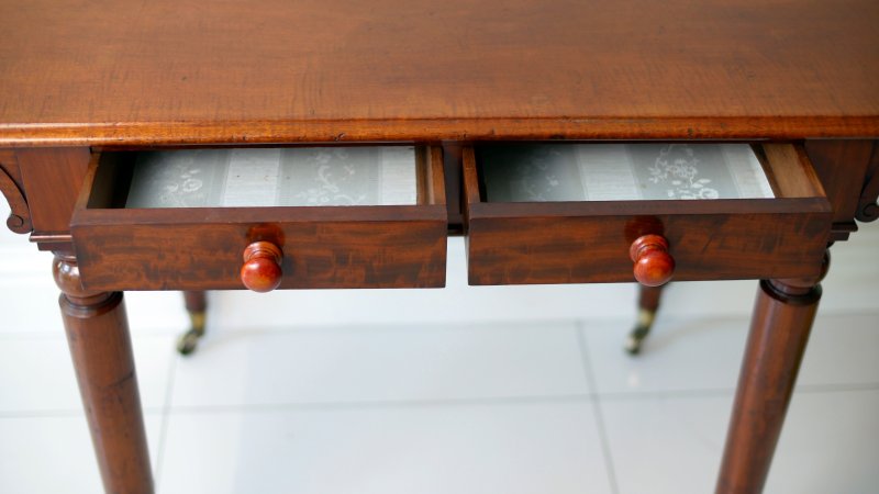 19th Century Victorian Side Hall Console Table by Holland & Son - Image 6