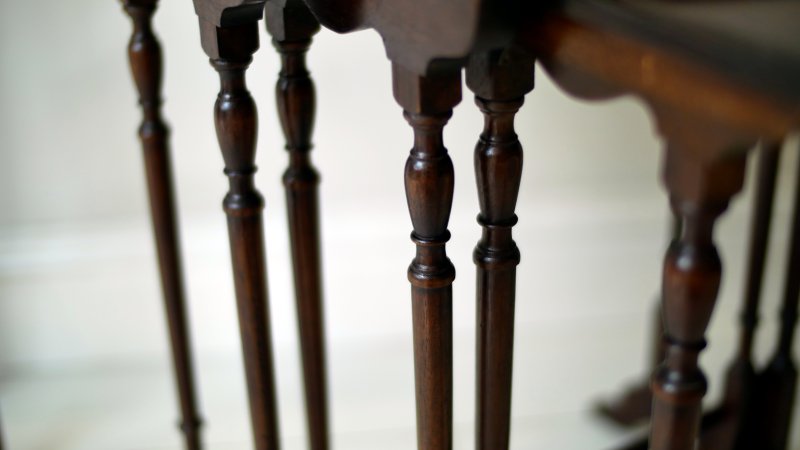 An Exceptional Antique Nest of Tables by Waring & Gillows - Image 10