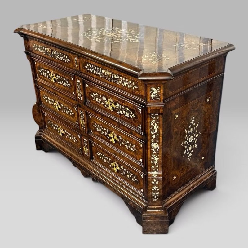 Important Italian Baroque Commode Attributed Grand Ducal Workshops, c.1690–1720