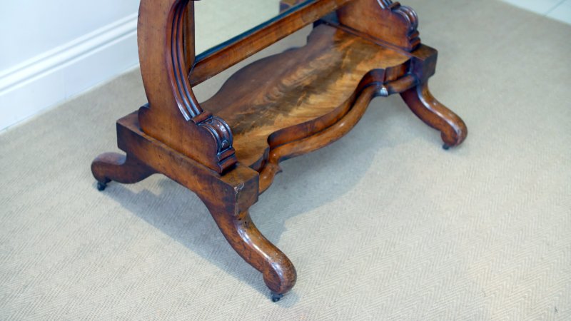 Victorian Cheval Full Length Dressing Mirror - Image 12