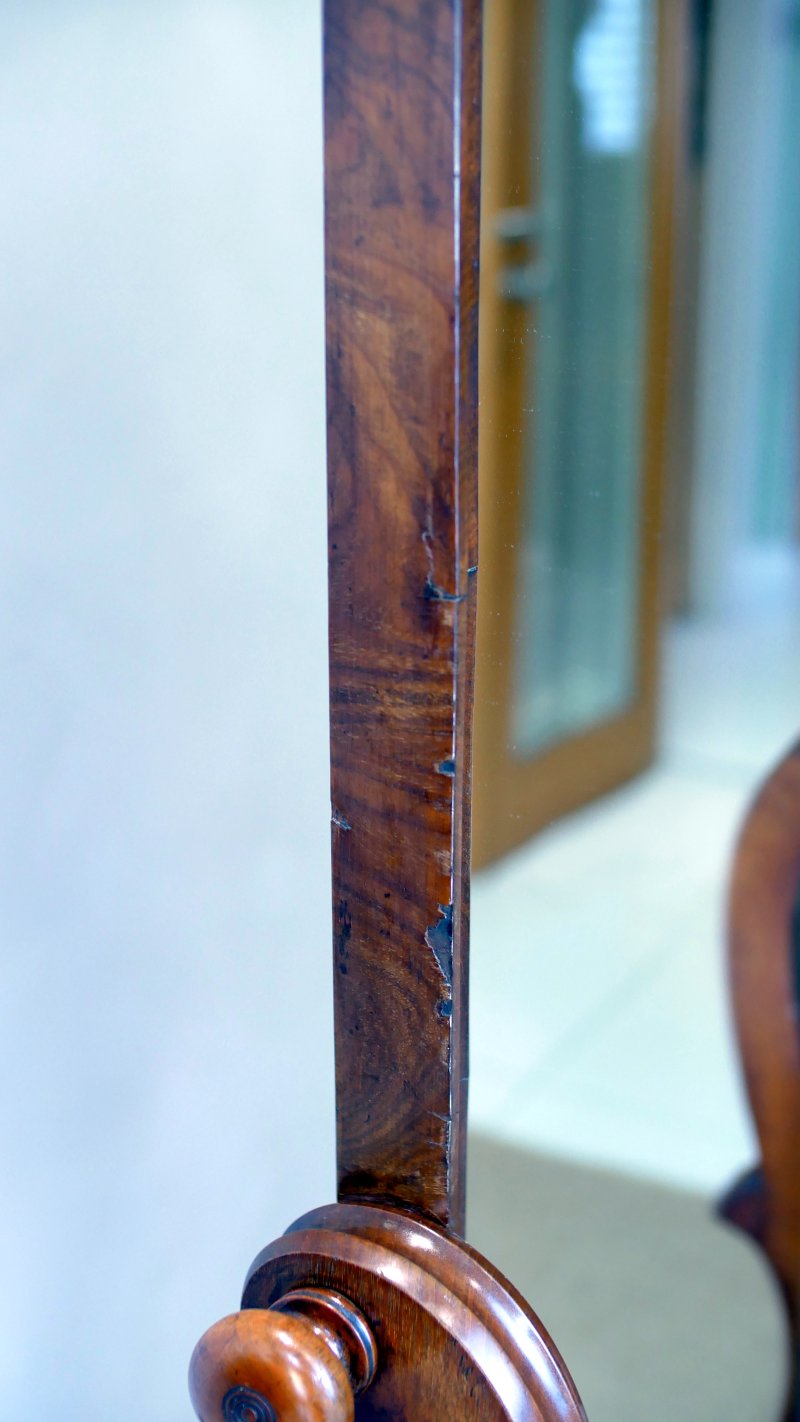 Victorian Cheval Full Length Dressing Mirror - Image 6