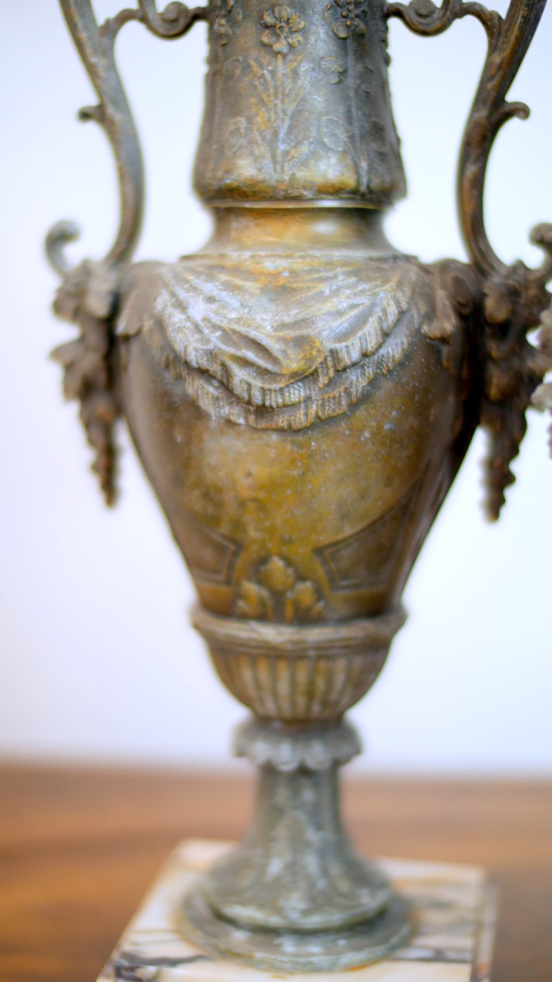 Victorian Pair Of Classical Urns - Image 5