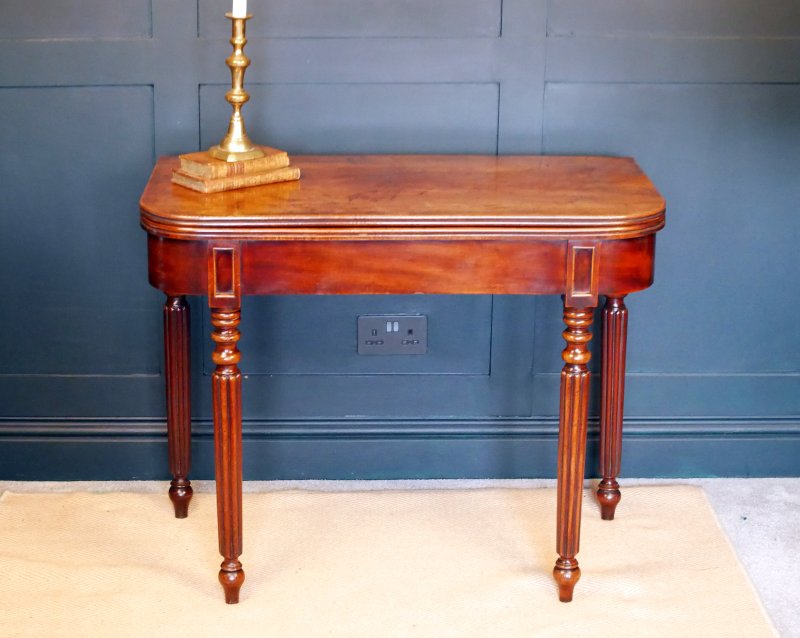 Georgian Regency Tea Console Hall Side Table