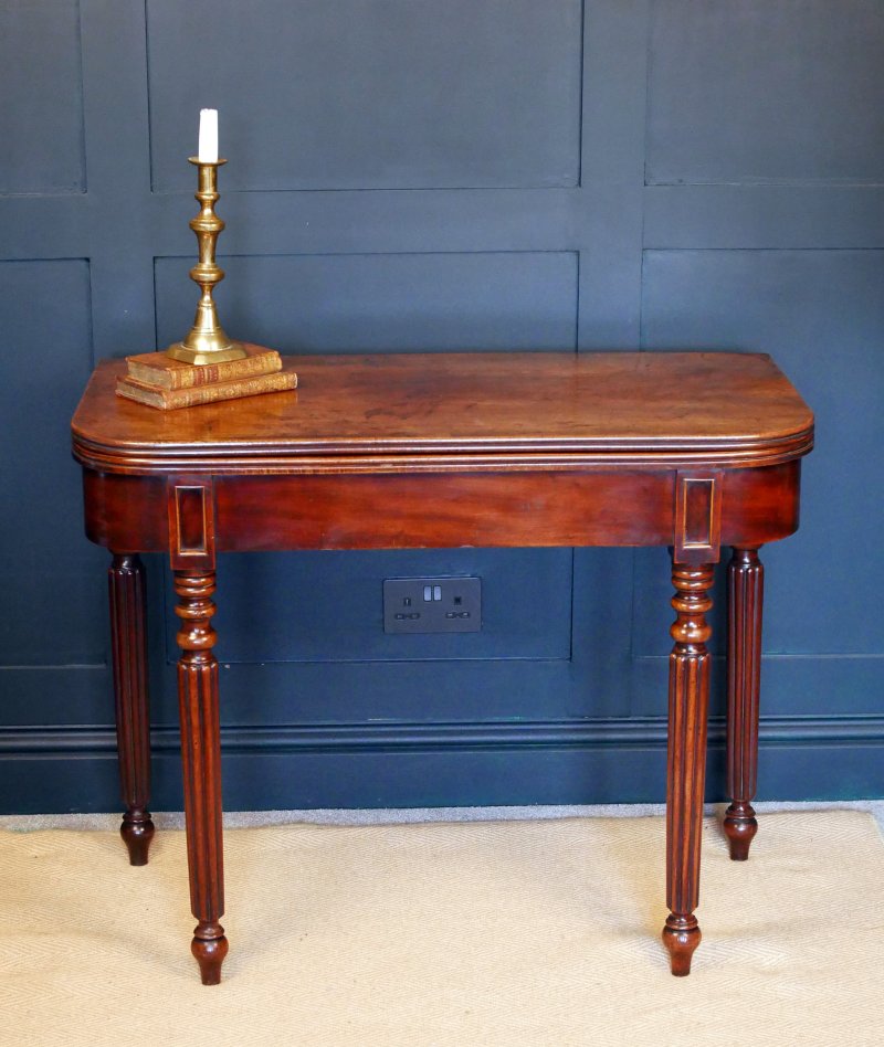 Georgian Regency Tea Console Hall Side Table - Image 2