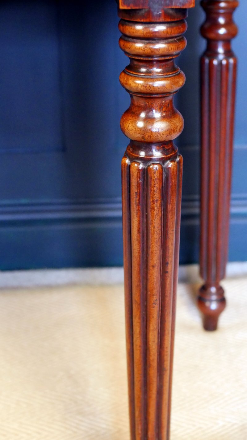 Georgian Regency Tea Console Hall Side Table - Image 10