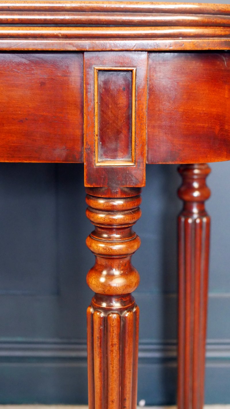 Georgian Regency Tea Console Hall Side Table - Image 9