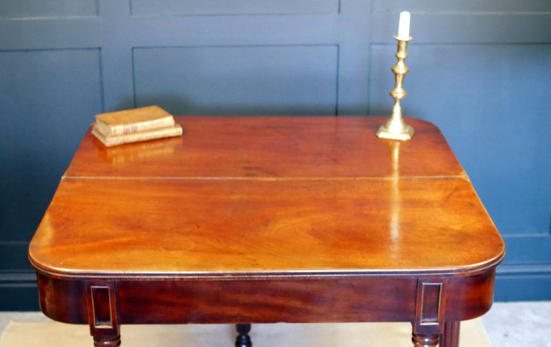 Georgian Regency Tea Console Hall Side Table - Image 7