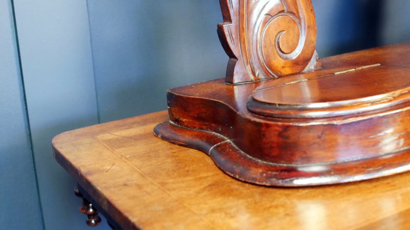 Victorian Oval Toilet Dressing Table Mirror - Image 6