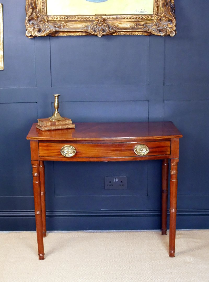 Georgian Regency Side Hall Console Table