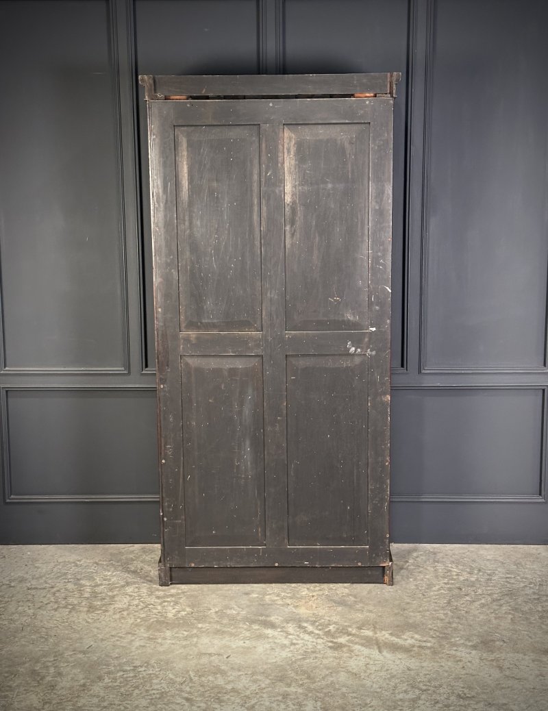 Tall Victorian Rosewood Glazed Bookcase - Image 5