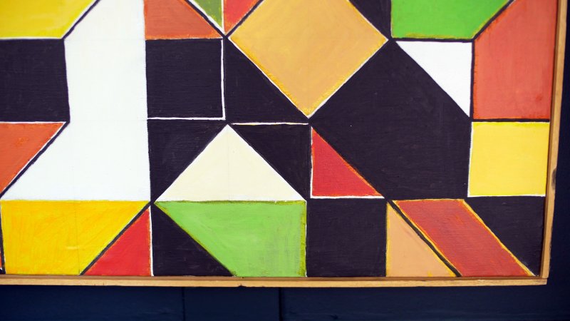 Modern Art Mid Century Modern Painting Abstract - Image 7