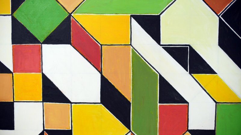 Modern Art Mid Century Modern Painting Abstract - Image 9