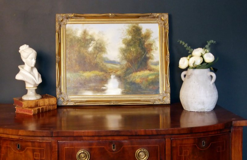 Oil Painting Landscape English School