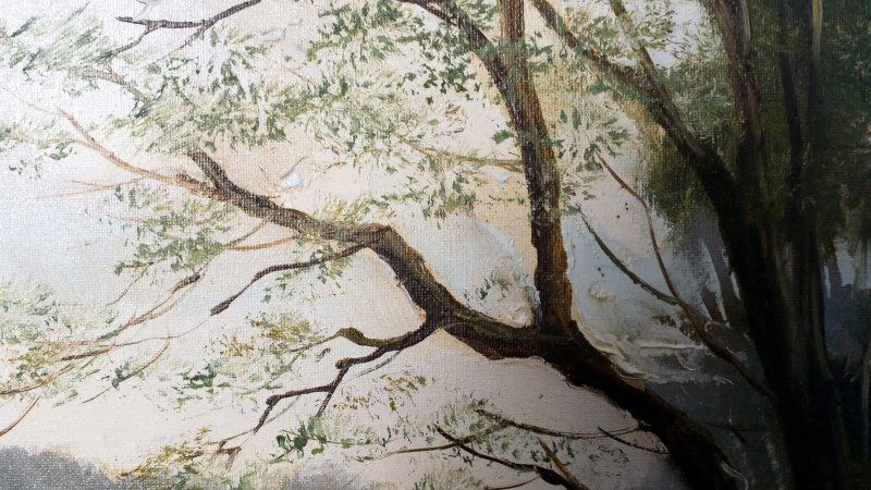 Art Oil Painting landscape English School - Image 7