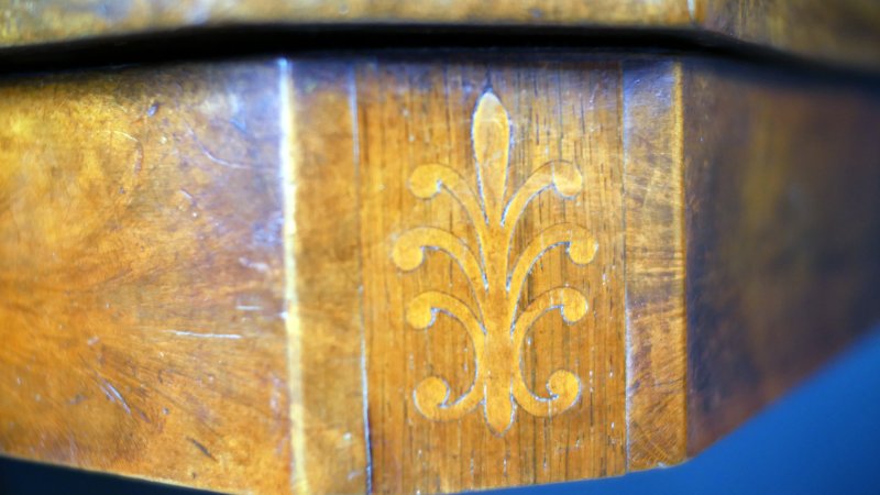 Fine Regency Period Mahogany Card Tea Side Hall Console Table - Image 8