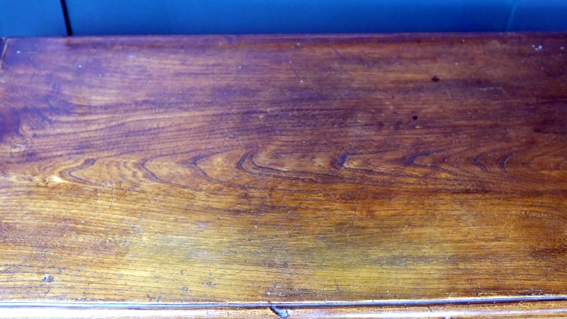 Georgian Oak Low Boy Side Hall Console Table - Image 4