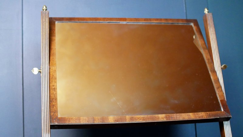 Georgian Regency  Mahogany Tabletop Dressing Mirror - Image 7
