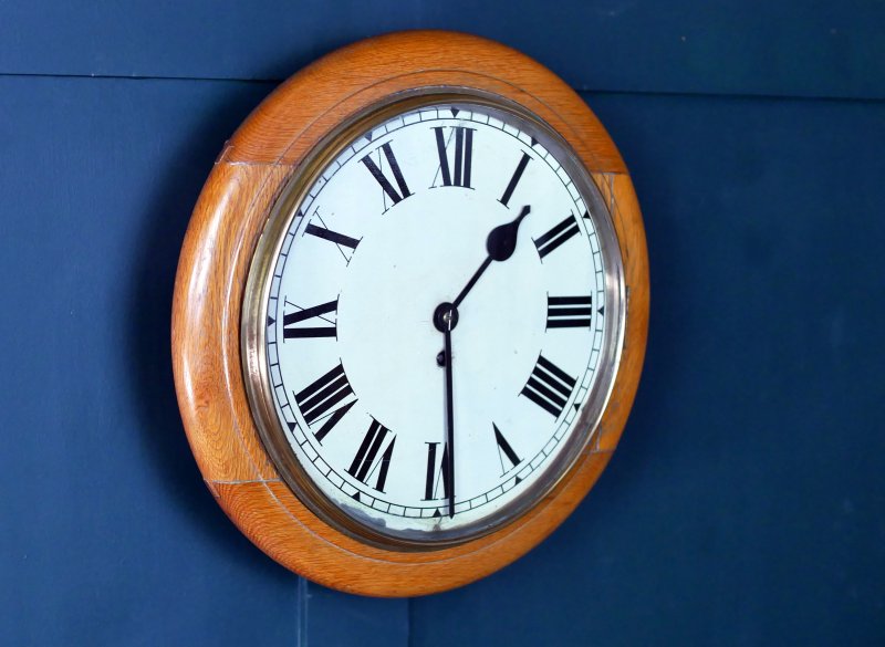 Vintage Wall Station GPO Style Clock - Image 3