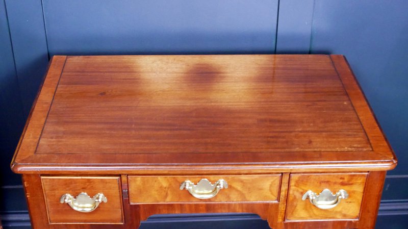Georgian Oak Low Boy Side Hall Console Table - Image 6