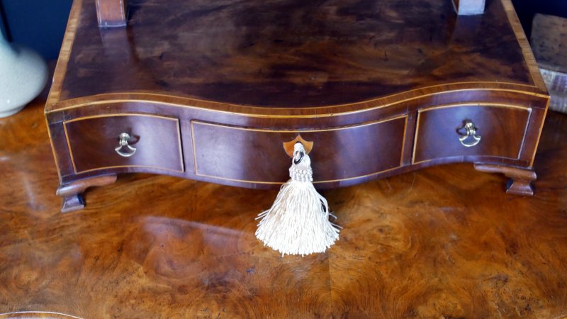Georgian Mahogany Toilet Table  Dressing Mirror - Image 5